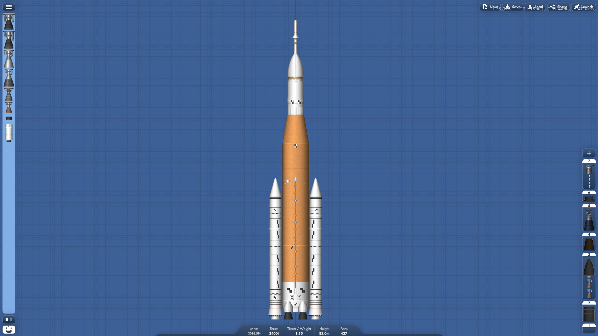 SLS Block 1 — SFS Blueprint