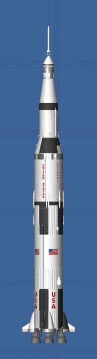 Apollo saturn v pico space originated NO DLC — Spaceflight Simulator blueprint
