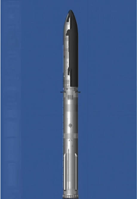 Starship V2 realistic replica/recreation — Spaceflight Simulator blueprint