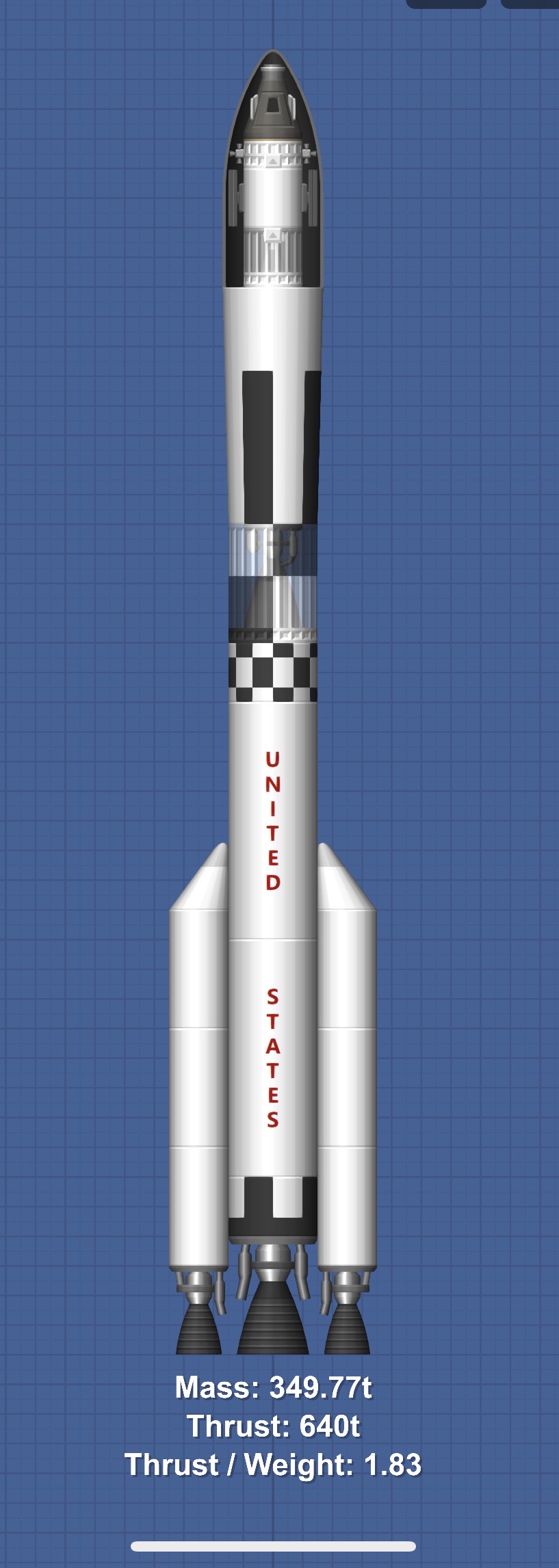Unnamed space station docking Source — Spaceflight Simulator blueprint