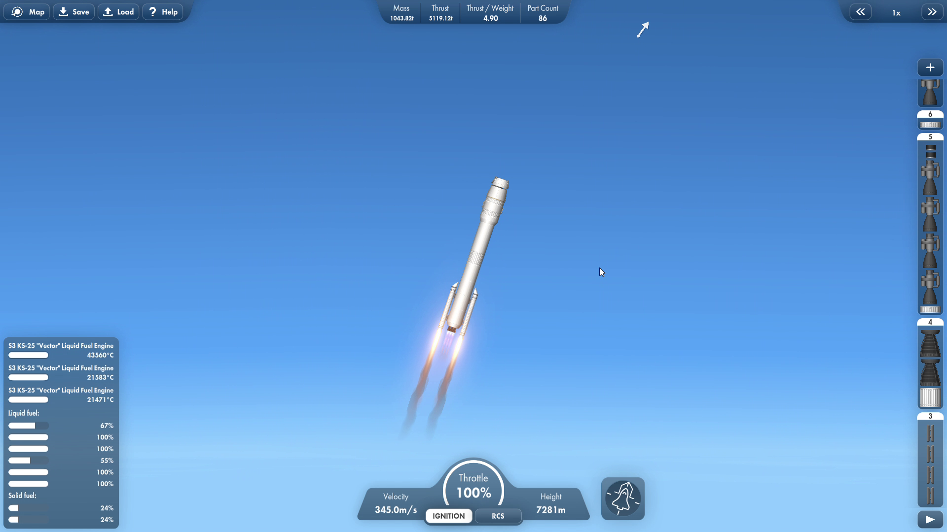 Triton V — Spaceflight Simulator blueprint
