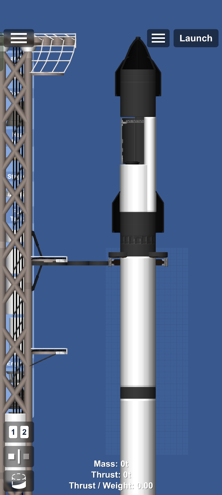 Starship space x — Spaceflight Simulator blueprint