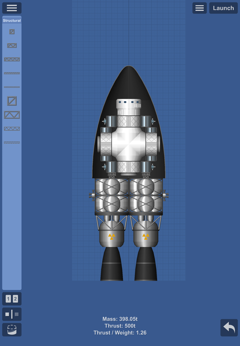 Space Station in 6 LAUNCHES! — SFS Blueprint